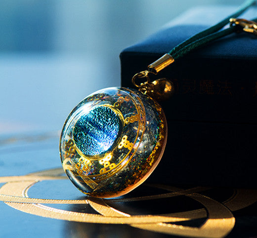 Fortune Crystal Necklace Lucky Stone Pendant